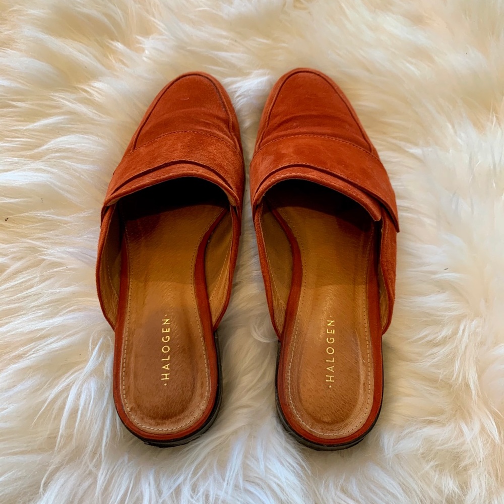 Halogen mule loafer in RUST - Picture 2 of 5